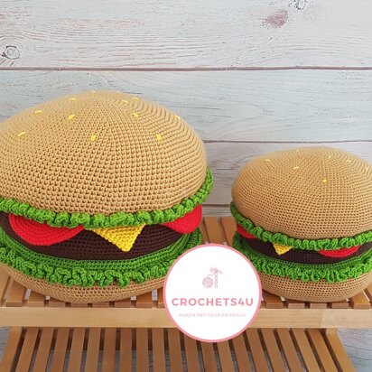 Hamburger pillow