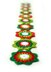 Kyla Zoran Christmas crocheted garland