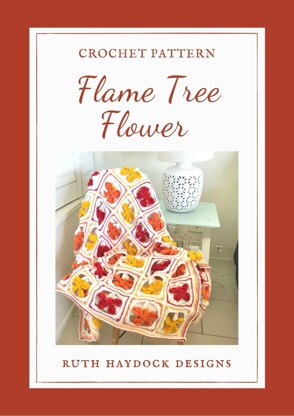 Flame Tree Flower Crochet Pattern