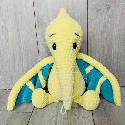 Pterodactyl dinosaur crochet