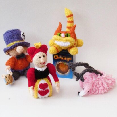 Alice in Wonderland Terrys Chocolate Orange Cosies Knitting Pattern - Part 2