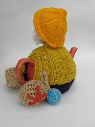 Cornish Fisherman Tea Cosy Knitting Pattern