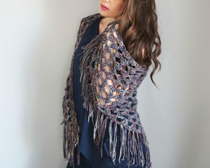 Shimmer Triangle Shawl