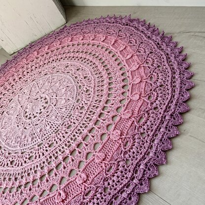 Marigold Magic Mandala Blanket