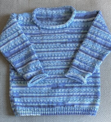 Boys Sweater in Sirdar Crofter DK - 2256 - Downloadable PDF