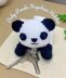 Baby Panda Keychain Holder