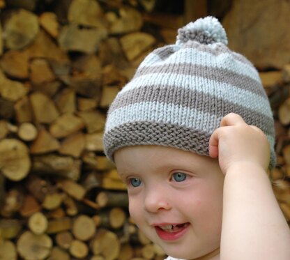 Easy Baby Bobble Hat / Beanie Hat
