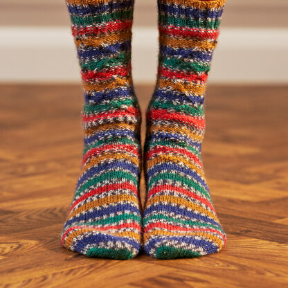 Alexander Socks in West Yorkshire Spinners - WYS1000282 - Downloadable PDF