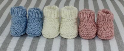 New Baby 4Ply Everyday Booties