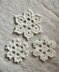 Snowflake Ornament Trio