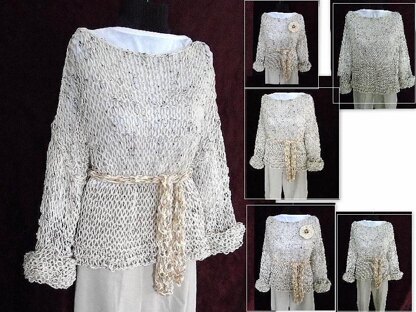 790 LOOSE AND LOVELY PULLOVER SWEATER