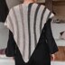 Twin Stripes Shawl