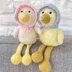 Fluffy Duckling Easter Toy