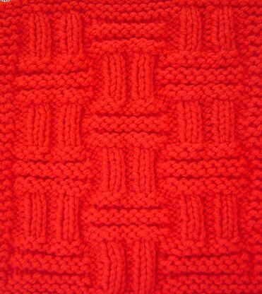 Double Basketweave Square