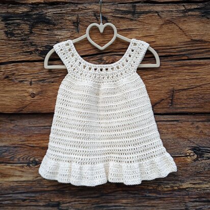 Crochet girl's top - Sunny Skies Top