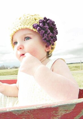 Taryn Hat with interchangeable flowers