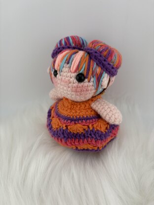 Pepper - Amigurumi Doll Pattern Available in English and Portuguese
