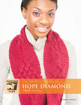 Hope Diamond Cowl in Juniper Moon Herriot Great - Downloadable PDF