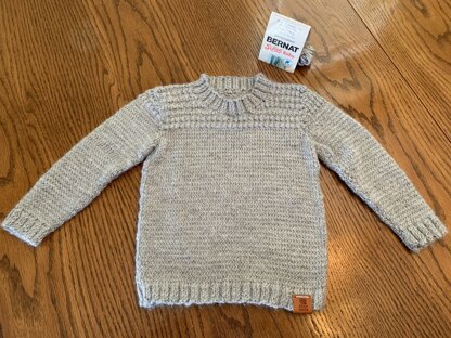 My First knitted sweater