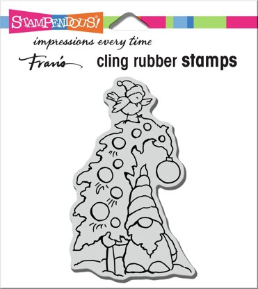 Stampendous Cling Stamp - Gnome Tree