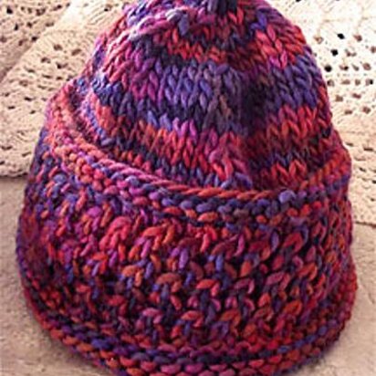 Cuddly Hat - knitting pattern
