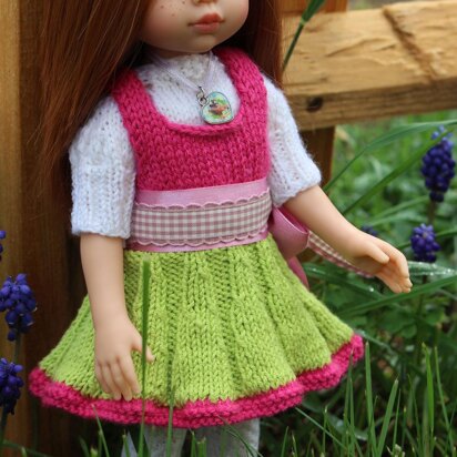 12-inch Dolls Dirndl