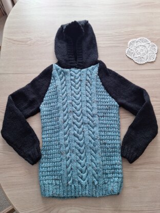 Boys hooded jumper