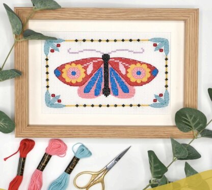 Anchor Butterfly Cross Stitch - ANC0003-113 - Downloadable PDF