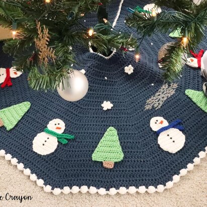 Snowman Tree Skirt