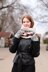 Lanterns knit cowl with bobbles