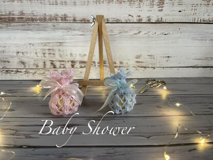 Lacy Parcel Favour Ferrero Rocher Cover Knitting Pattern