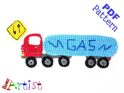 Gas Tank Truck Applique