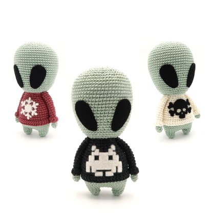 Alien with Sweater