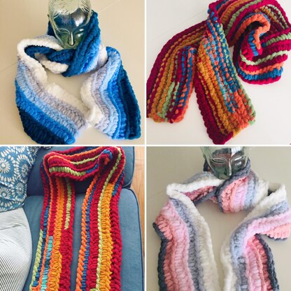 Easy Ribbed Scarf