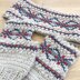 Simple Fair Isle Wrist & Ear Warmers