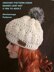 #2856 - Raised Leaf Crochet Hat