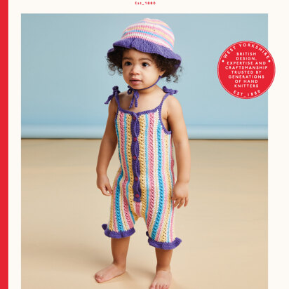 Sirdar 5503 Deck Chair Play Suit in Snuggly DK PDF