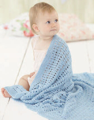Blanket, Bonnet and Cardigans in Sirdar Snuggly Baby Bamboo DK - 4729 - Downloadable PDF
