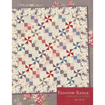 Moda Fabrics Cabbages and Roses Quilt - Downloadable PDF