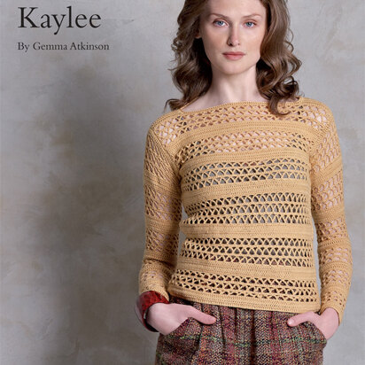 Kaylee Pullover in Rowan Pure Wool 4 Ply
