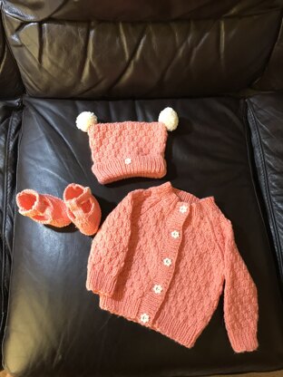 Baby Cardigan Set