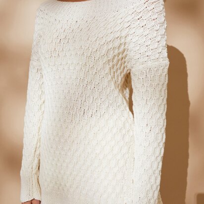 Honey Sweater in Rowan Cotton Cashmere - RM004-00006-UK - Downloadable PDF