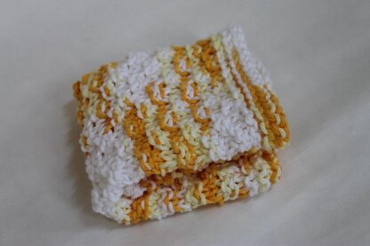 Double Seed Stitch Dishcloth