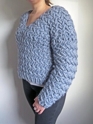 Cosy Herringbone Sweater