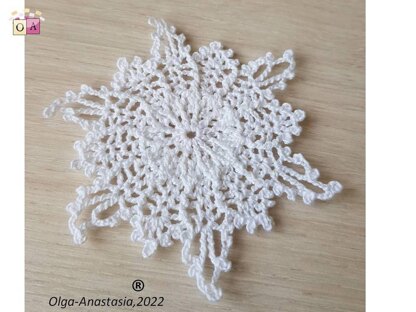 Lace snowflake 11