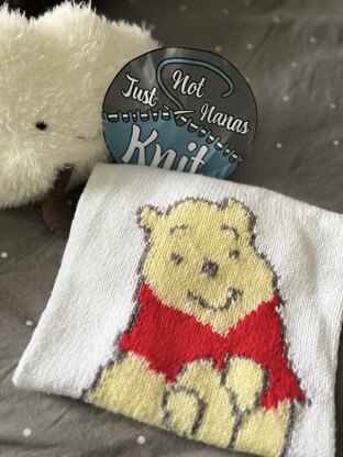 Pooh bear baby blanket hot sale