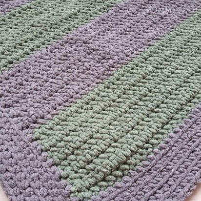 Super Chunky Striped Shay Afghan