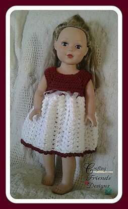 18" Oh Snap Doll Dress