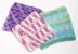 Three Cotton Washcloths