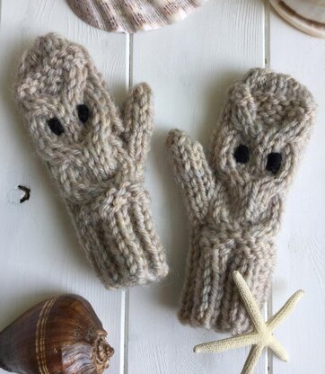 “Owl” Mitts 5 sizes